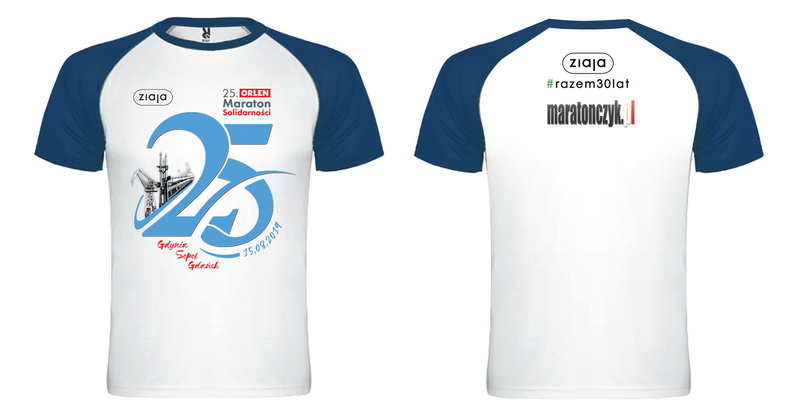 maraton solidarnosci koszulka 2019